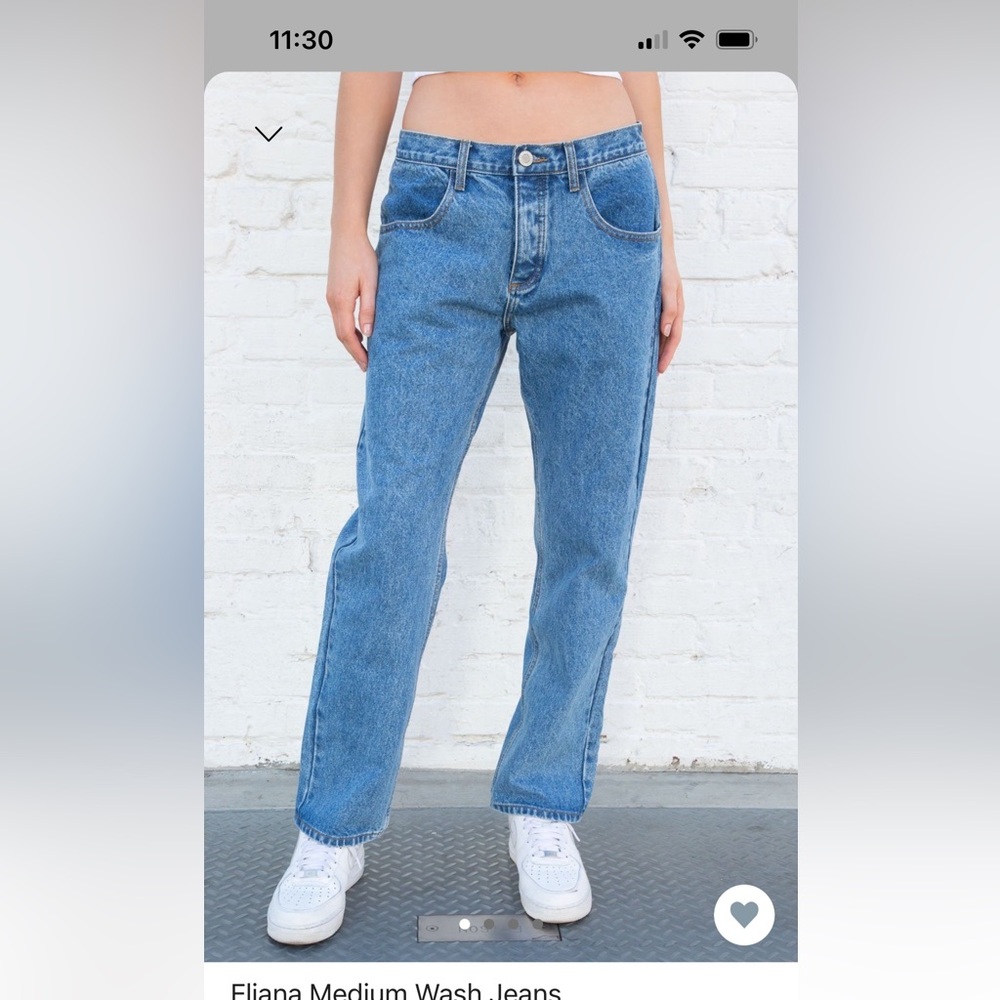 brandy melville eliana jeans